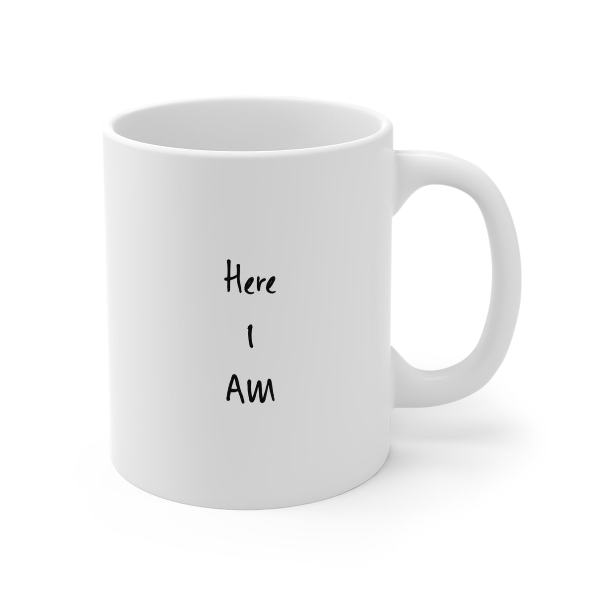 Here I Am Mug | Faith-Inspired Catholic Hymn Coffee Cup