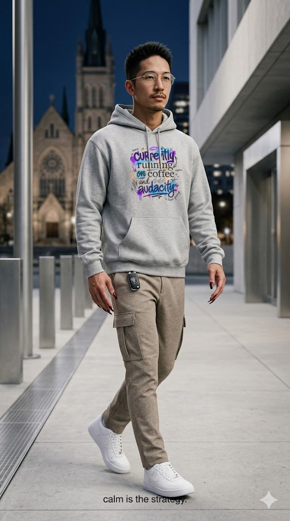 COFFEE & AUDACITY 2.0 HOODIE