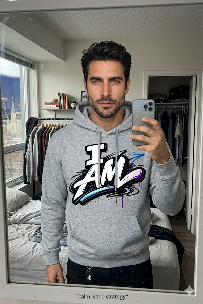 I AM Hoodie — Controlled Chaos Edition