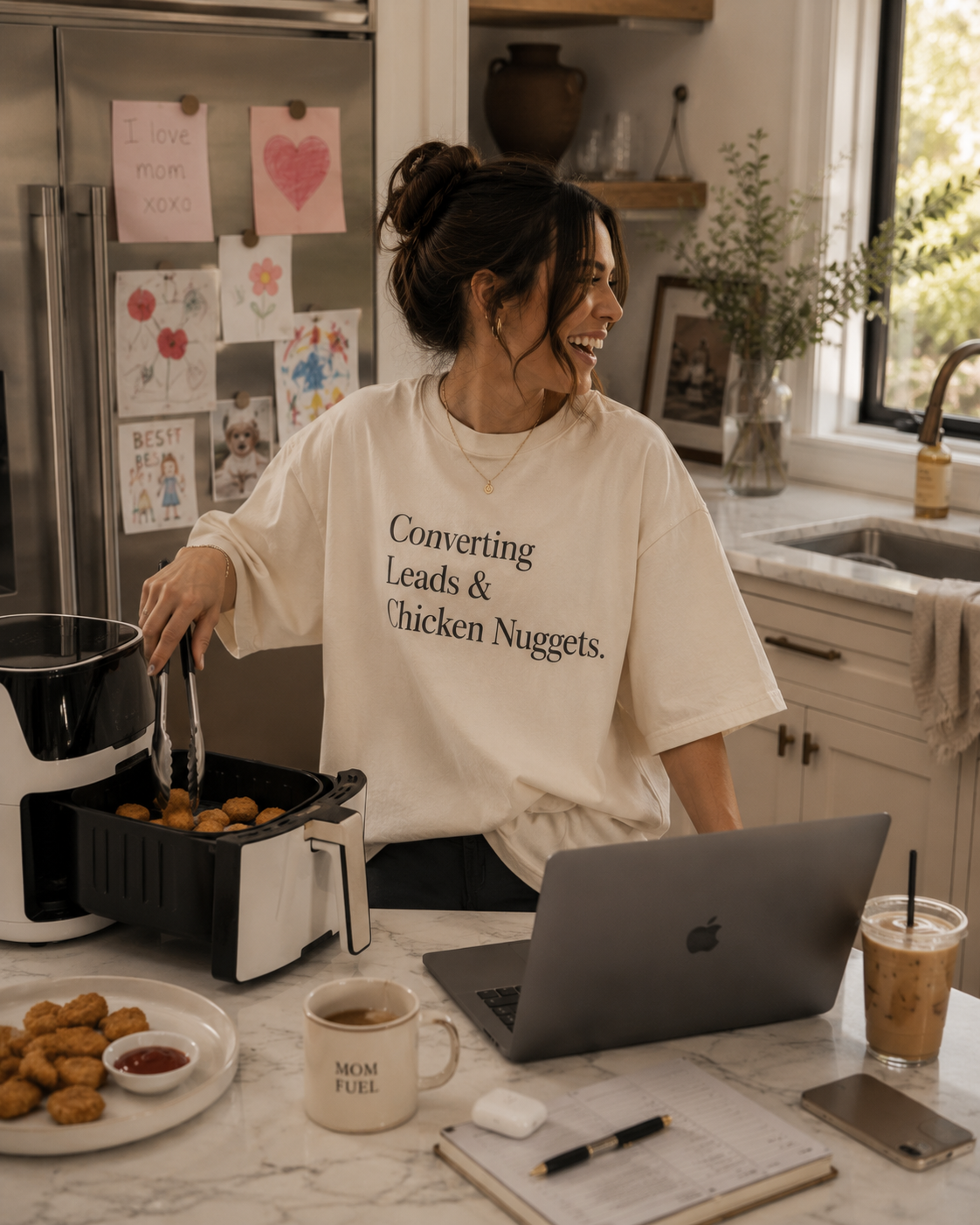 🍗 Converting Leads & Chicken Nuggets. Tee