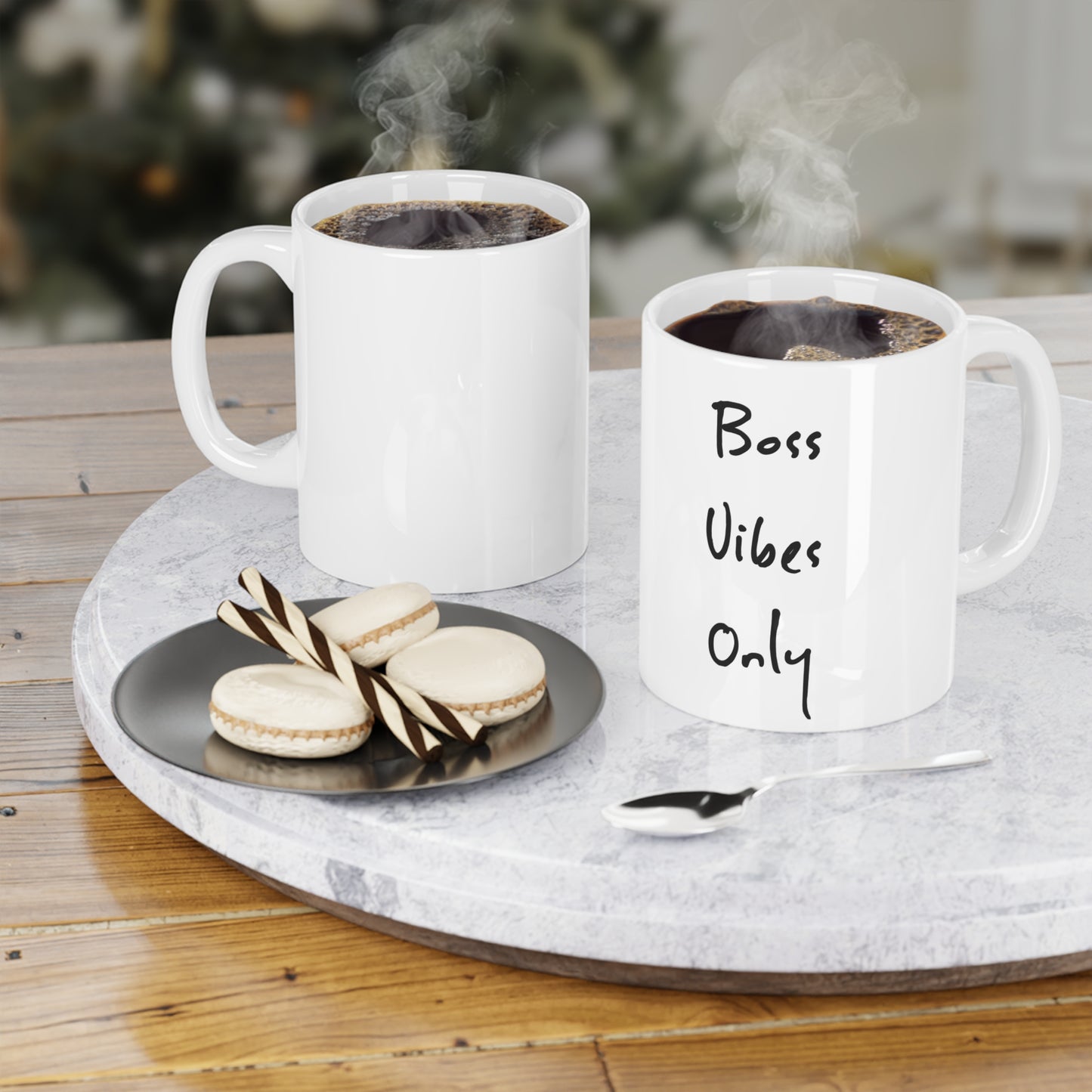 Boss Vibes Only Mug