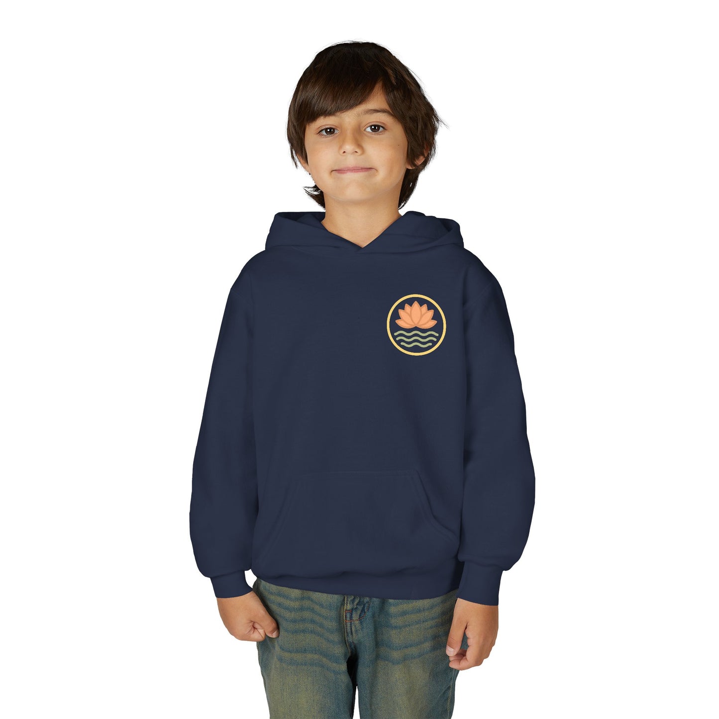🪷 Lotus x Ripple — Kids Hoodie