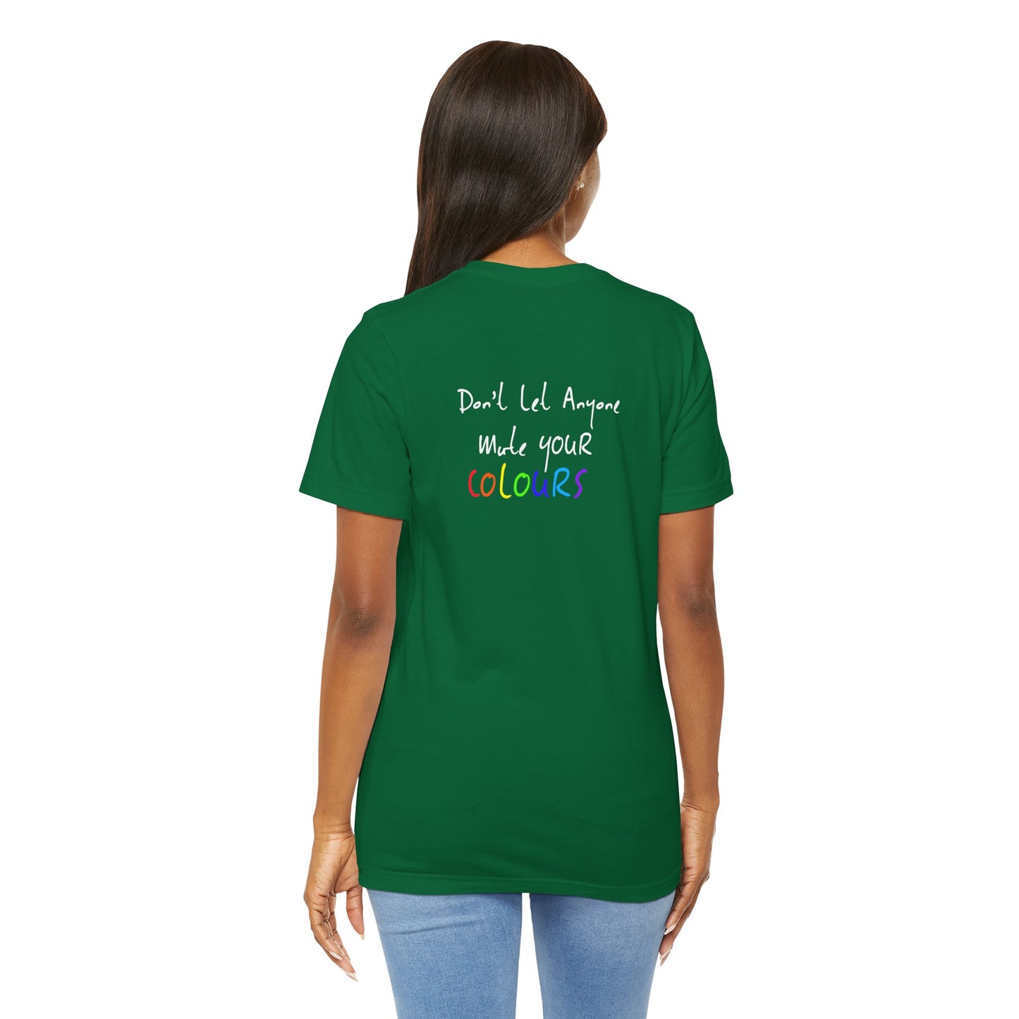 "Don't Let ANYONE Mute Your COLOURS" PRIDE 2024 Tee