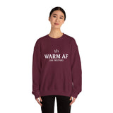 WARM AF (as festive) Holiday Crewneck