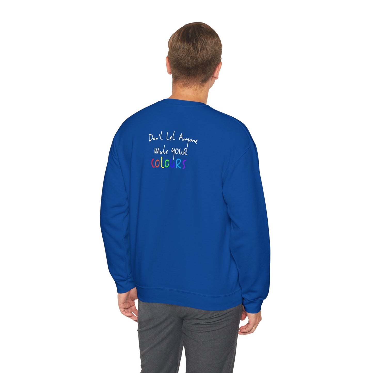 “Don’t Let Anyone Mute Your Colours” Crew
