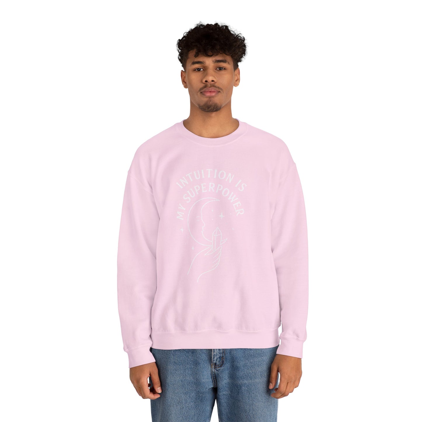 INTUITION IS MY SUPERPOWER - Moon Phase Crewneck