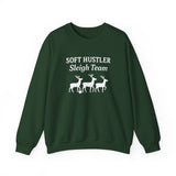 Soft Hustler Sleigh Team Christmas Crewneck