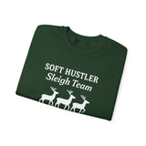 Soft Hustler Sleigh Team Christmas Crewneck