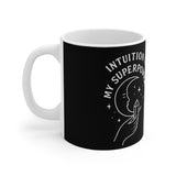 Intuition Is My Superpower Mug — Moon Phase Design