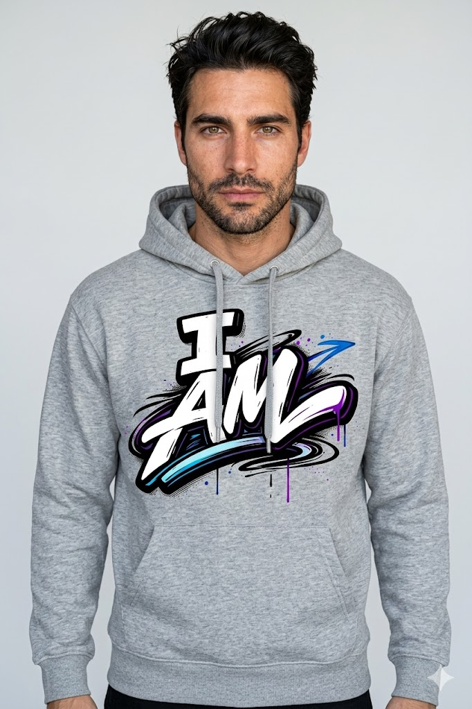 I AM Hoodie — Controlled Chaos Edition