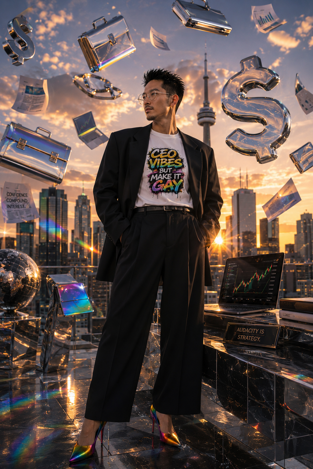 CEO Vibes But Make It Gay