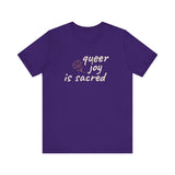 “Queer Joy is Sacred”. Pride Tee