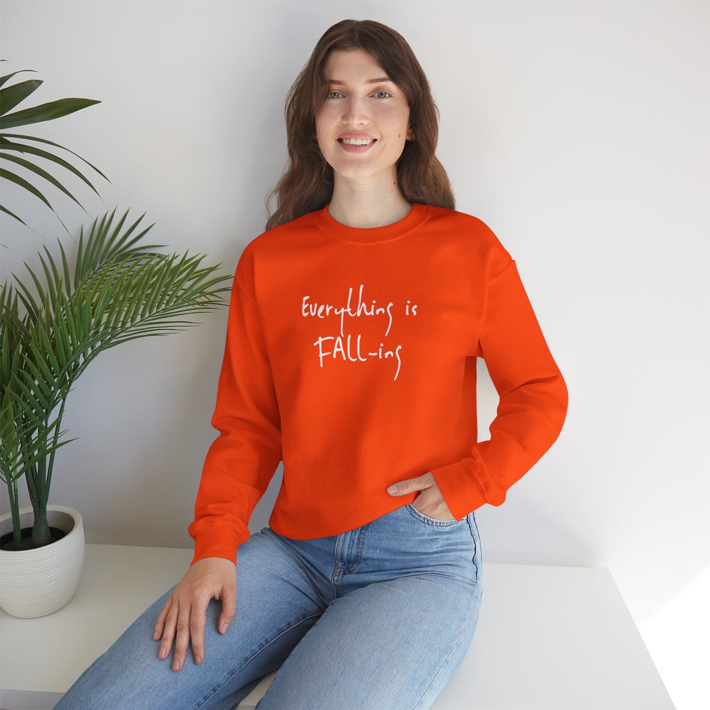 “Everything Is Falling “, Crewneck Sweatshirt