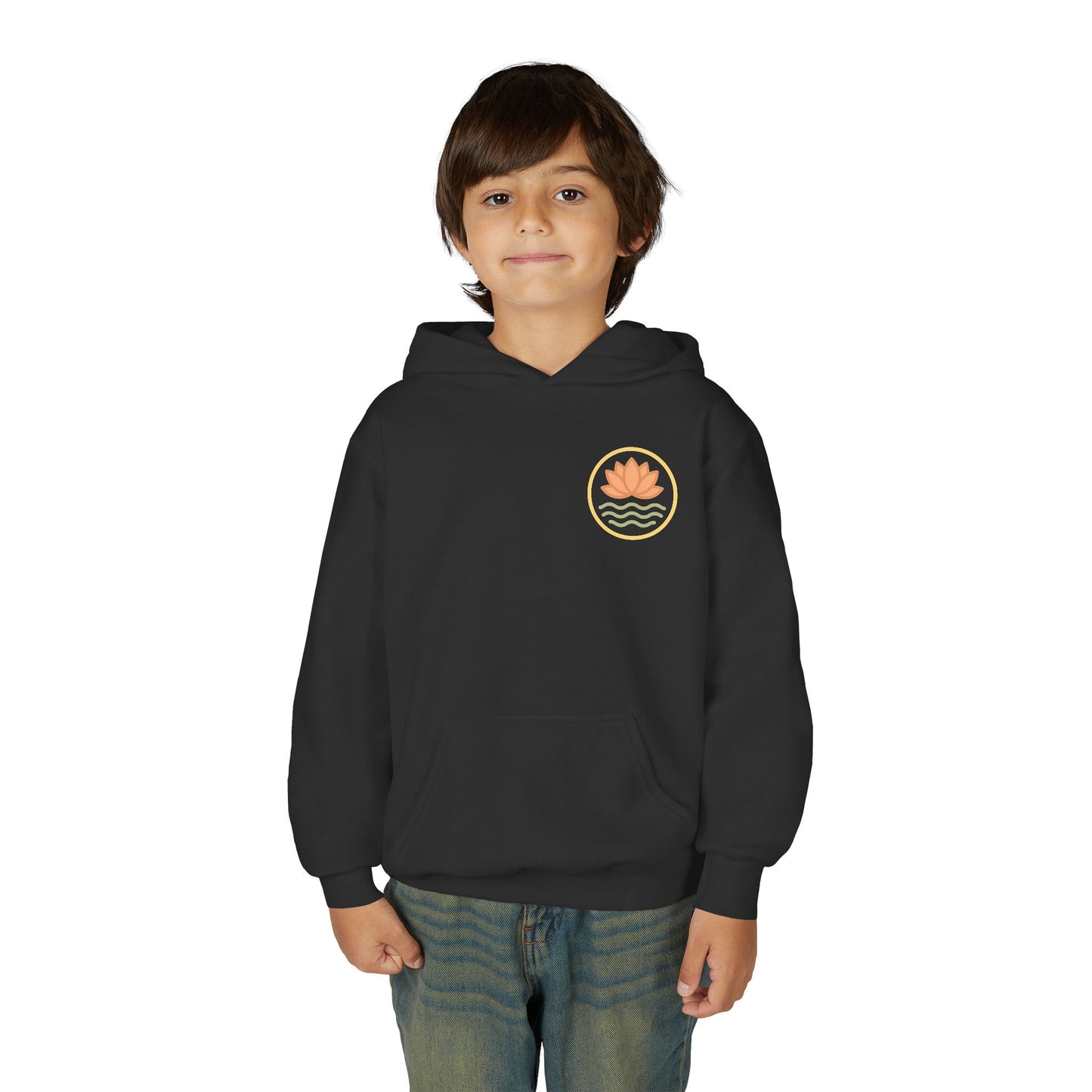 🪷 Lotus x Ripple — Kids Hoodie