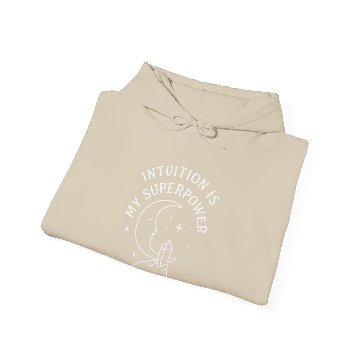 INTUITION IS MY SUPERPOWER - Moon Phase Hoodie