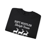 Soft Hustler Sleigh Team Christmas Crewneck