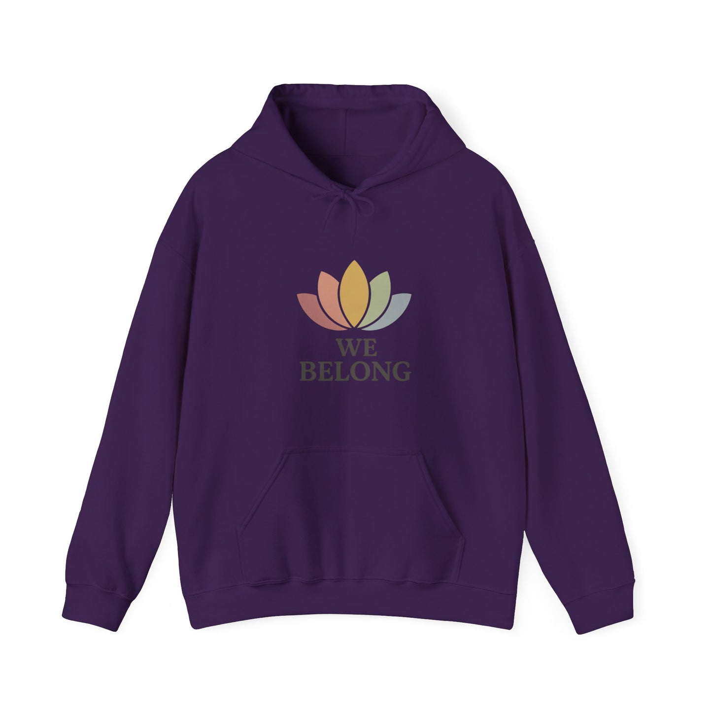 🌸 Lotus “We Belong” Hoodie