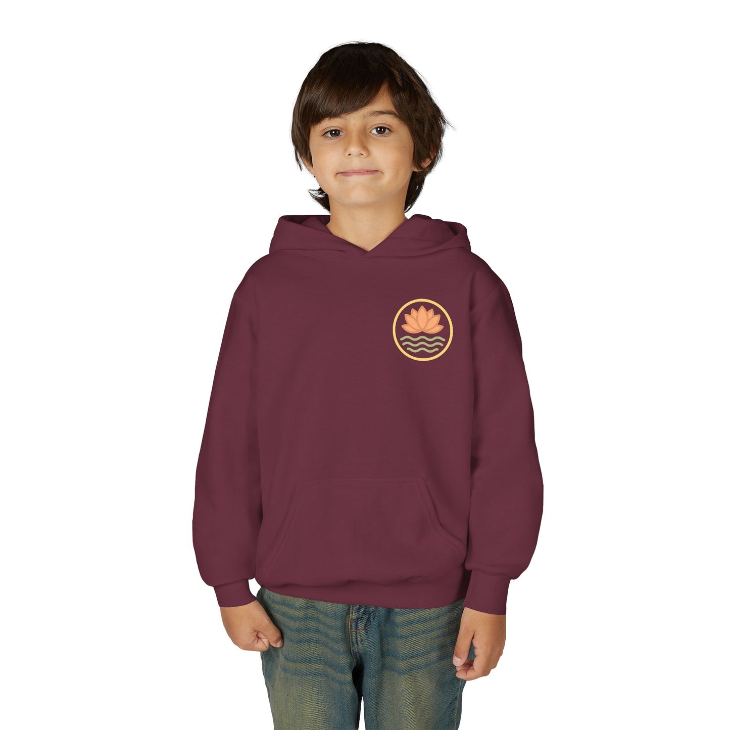 🪷 Lotus x Ripple — Kids Hoodie