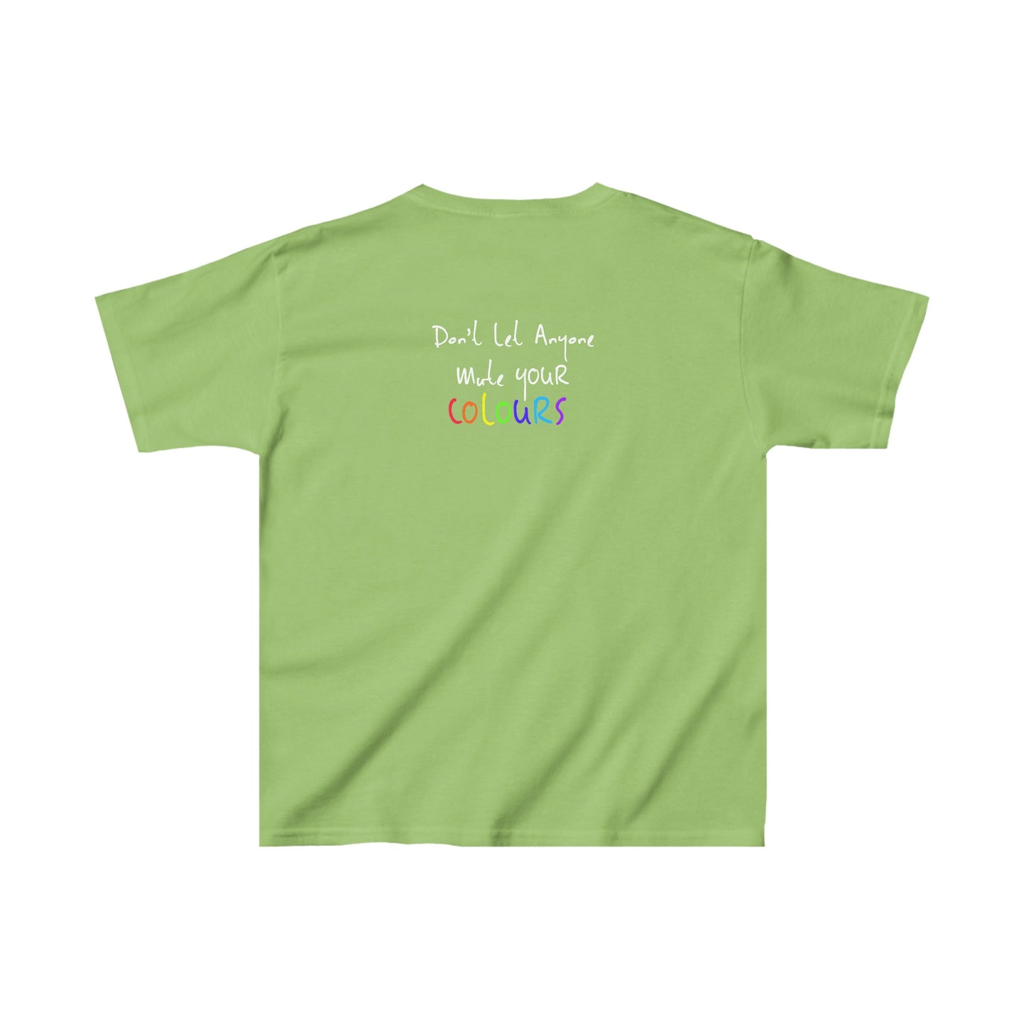 “Don’t Let Anyone Mute Your Colours” Kids Tee