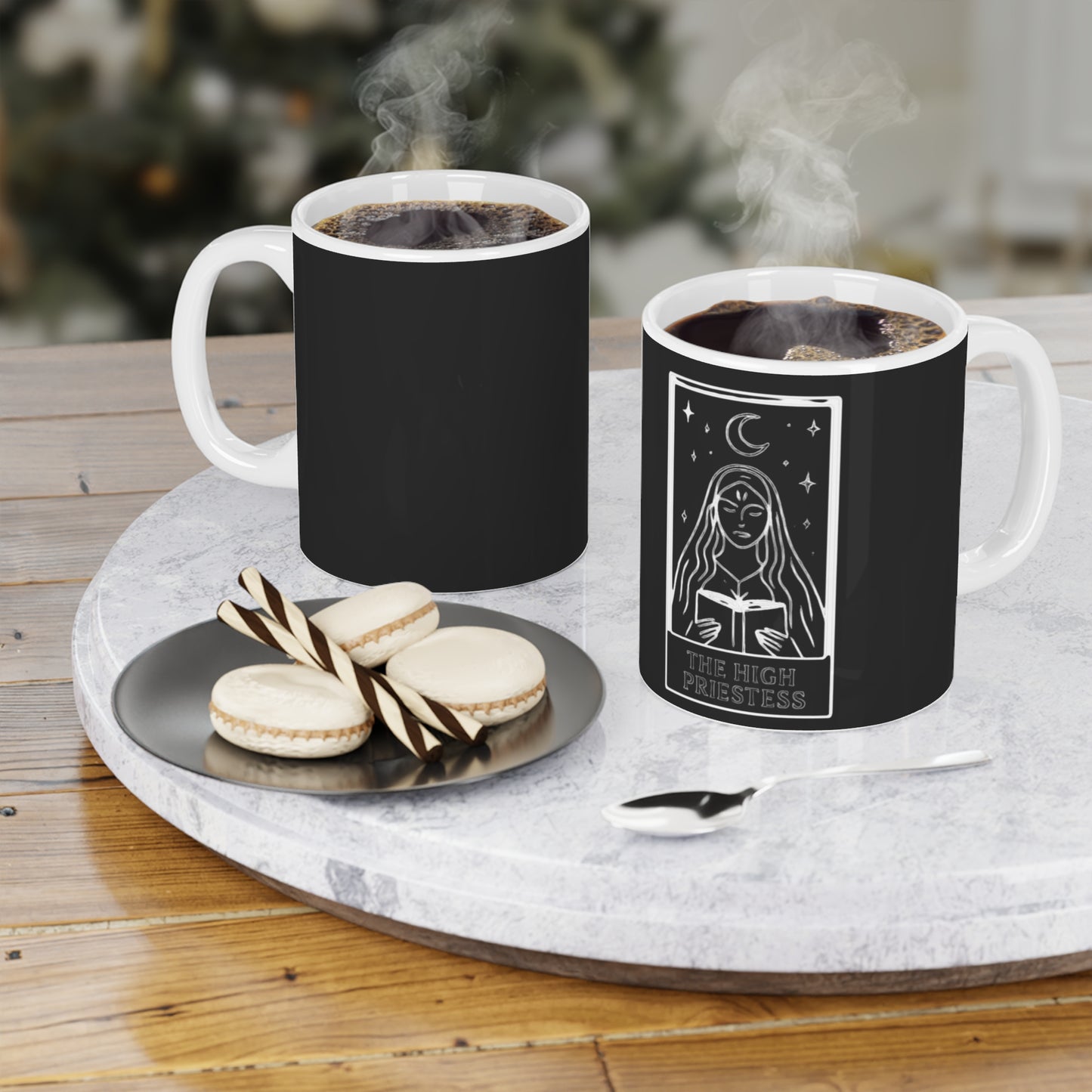 The High Priestess Mug — Intuition + Mystical Energy