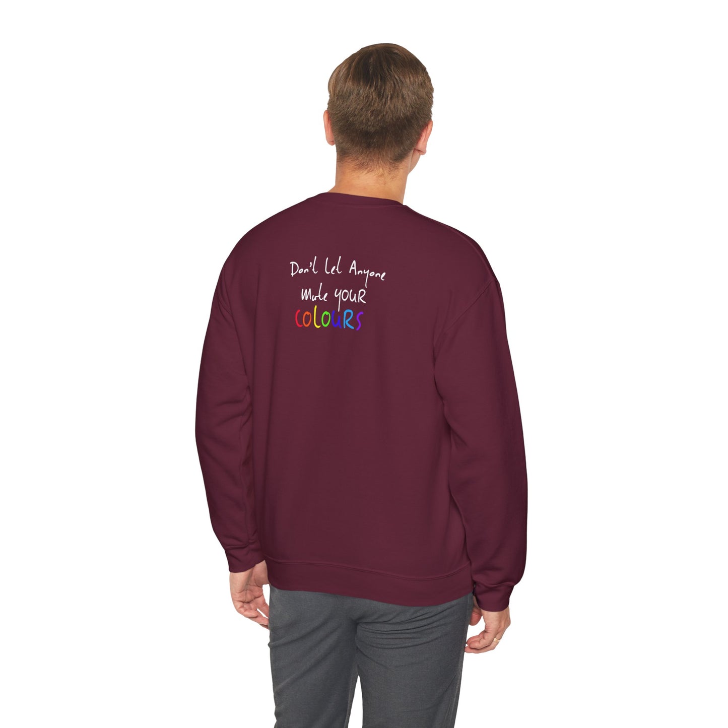 “Don’t Let Anyone Mute Your Colours” Crew