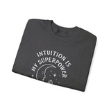 INTUITION IS MY SUPERPOWER - Moon Phase Crewneck
