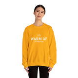 WARM AF (as festive) Holiday Crewneck