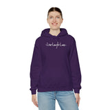 “Live, Laugh, Love” Hoodie.