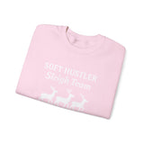 Soft Hustler Sleigh Team Christmas Crewneck