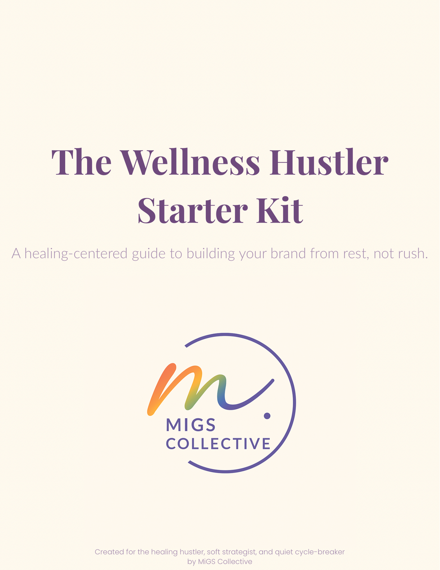 The Wellness Hustler Starter Kit (Digital Download)