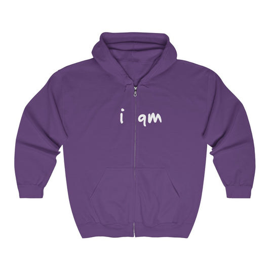 “I AM A BADASS” Full Zip Hoodie